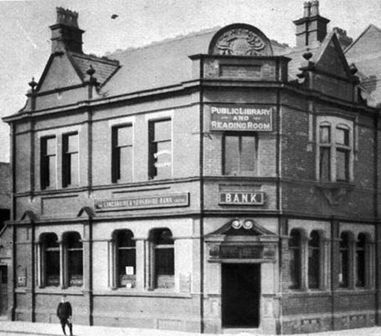 1922 Branch Exterior as L & Y Bank WN Townson