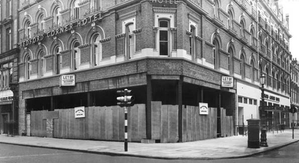 1955 London 236 Tottenham Court Road exterior 2 BGA Ref 30-2958