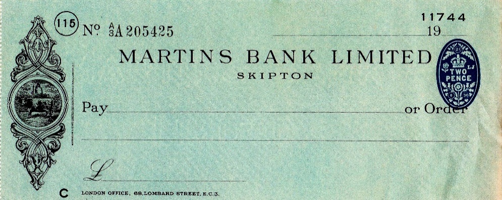 1940 to 1941 Mr F Bamford joined the bank here MBM-Au67P06.jpg