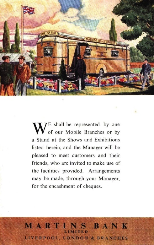 1965 Mobile Branch at an Agricultural Show MBM-Sp65P32
