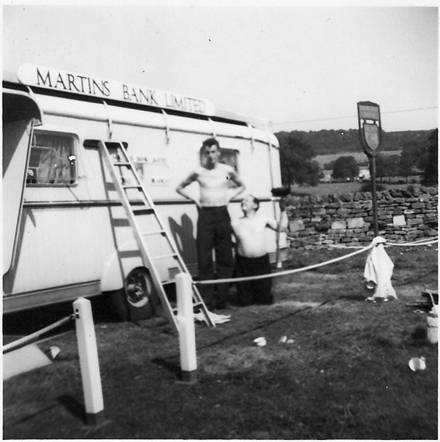Prefab Branch in use at Litherland 1969 MBM-Sp69P42