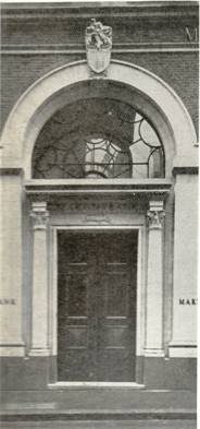 1931 Main Entrance Door TAJ