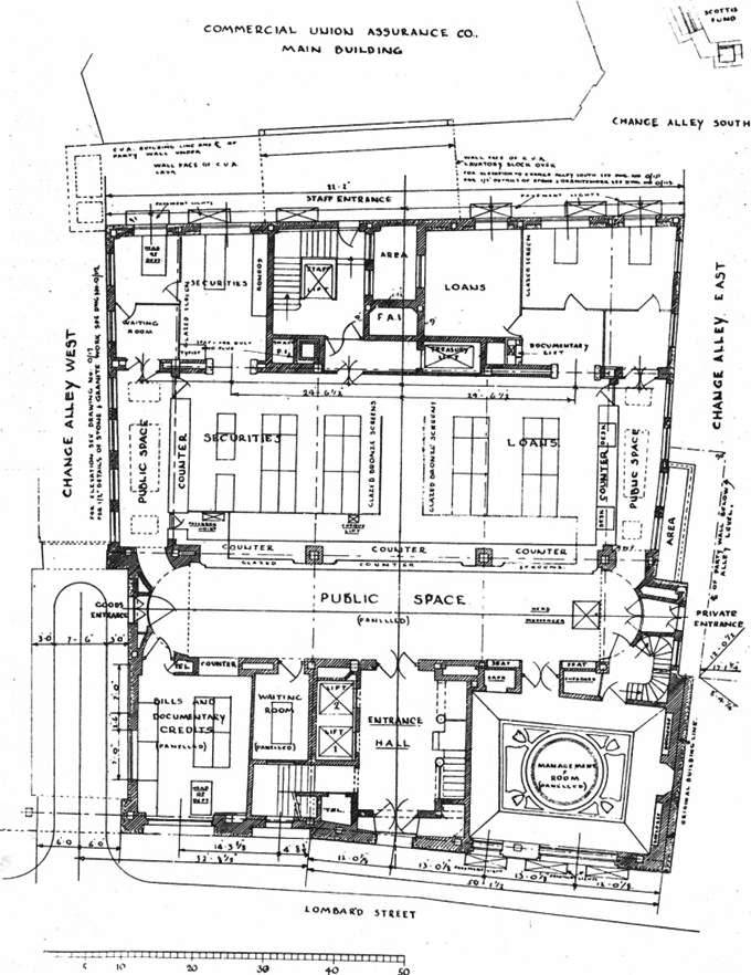 1931 Ground Floor Plan TAJ