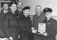 1954 Mr R G Plint Accountant awarded commemorative ATC plaque MBM-Wi54P17.jpg