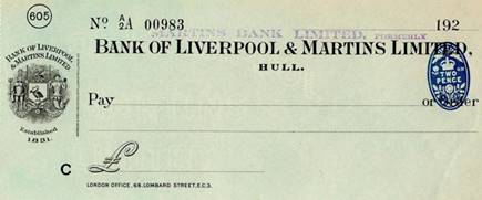 1941 Hull Cheque Don Swainson