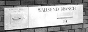 1960 s Wallsend Exterior 13 CU Sign BGA Ref 30-3044