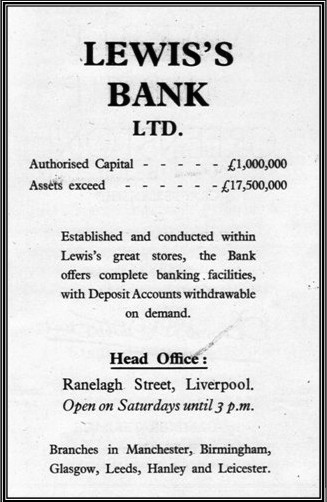 1940s Lewis's Bank Ad from Liverpool Guide MBA.jpg