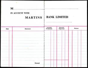 1960s Savings Passbook