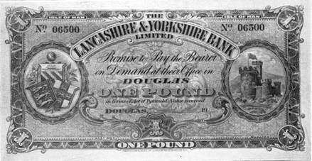 1905 Lancashire and Yorkshire Bank £1 Note.jpg