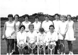 Undated - Bank Tennis Team Liverpool and Manchester - Beryl Creer MBA