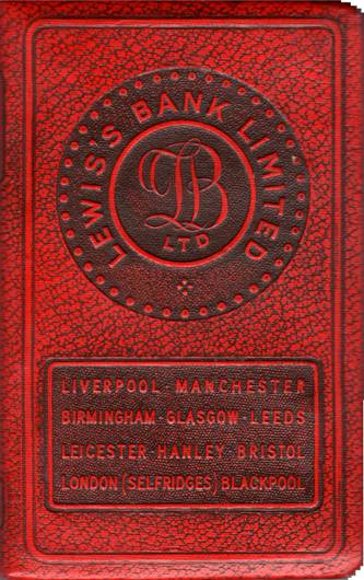 1964 Lewis's Book Shaped Money Box MBA.jpg