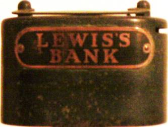 1950 s Lewis's Metal Money Box MBA.JPG
