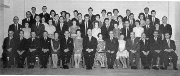 1961 Staff Group at Clements House MBM-Au61P13.jpg