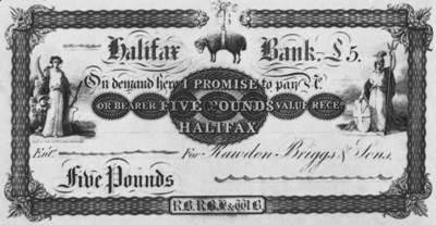 Halifax Bank £5 Note