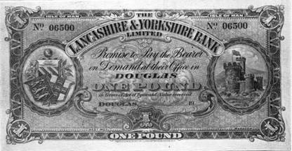 1905 Lancashire and Yorkshire Bank £1 Note