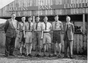 1957 Stand at Boy Scout Jubilee Jamboree Sutton Park Ormskirk (2) MBM-Au57P38